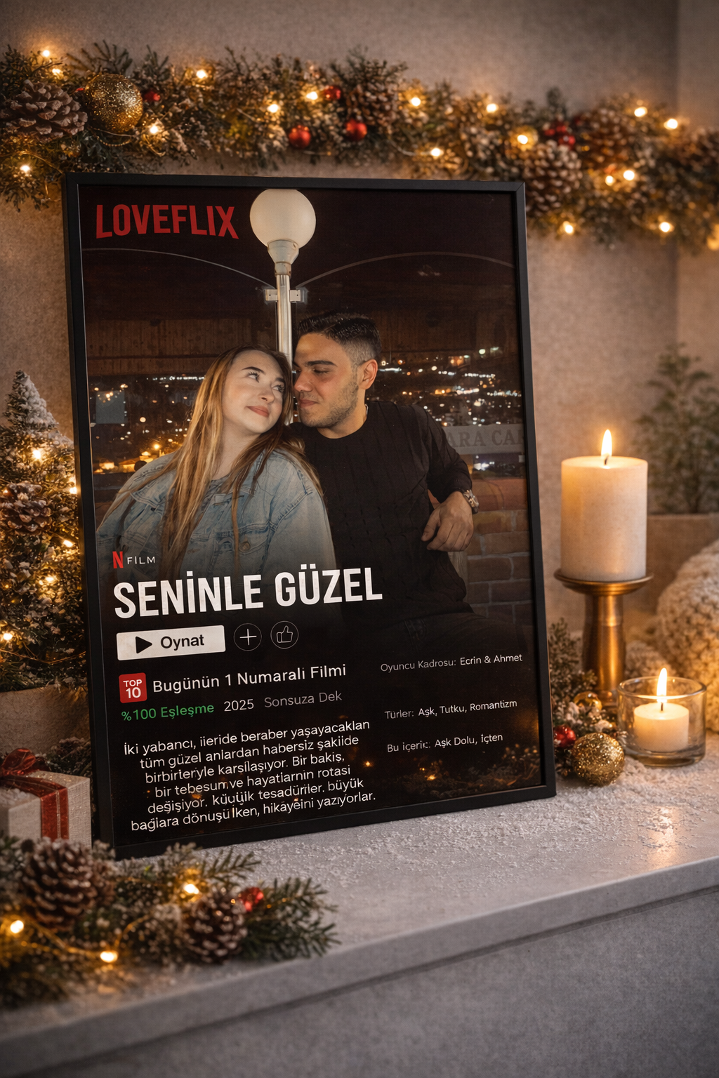 "NETFLİX" Temalı Poster, Tablo